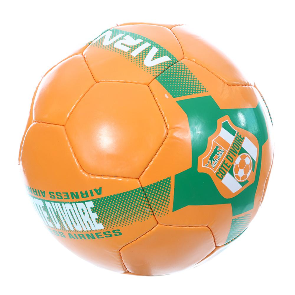 Airness Côte d'Ivoire Ballon de Foot Orange Airness Gold