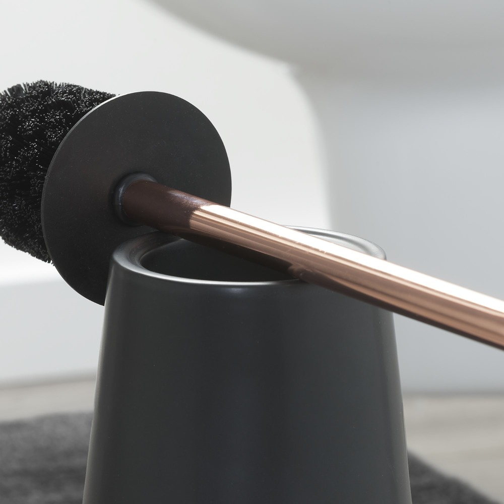 Sealskin Conical toiletborstel porselein zwart