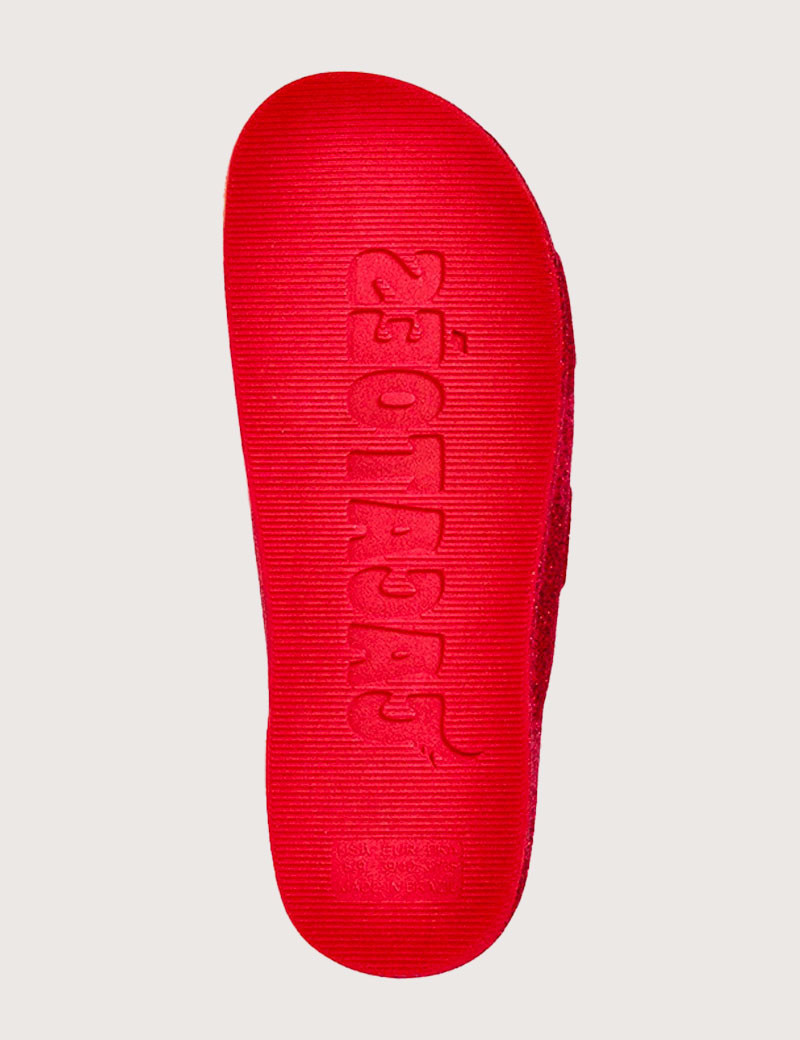 CACATOES SANDALES FEMME TRANCOSO RED