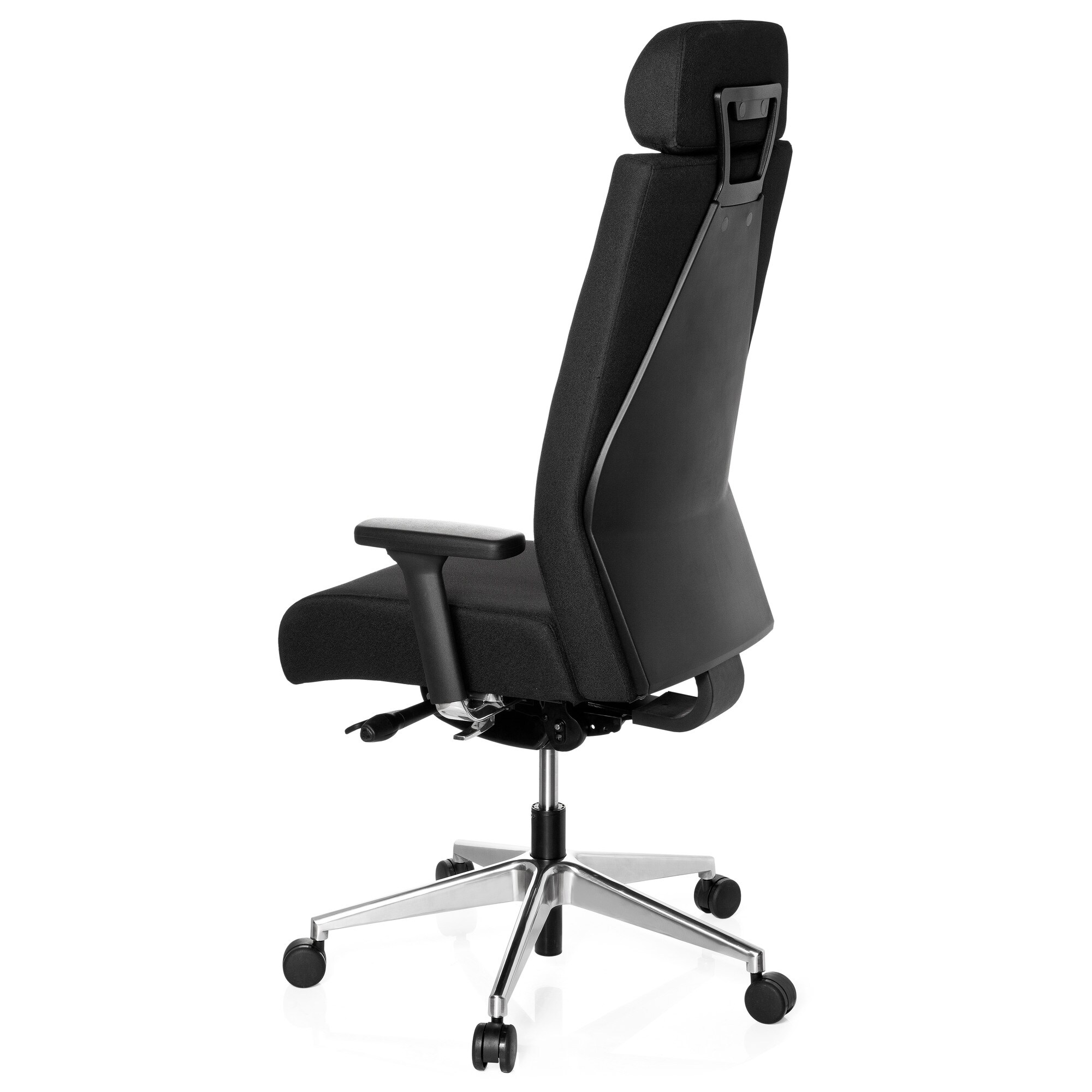 Profi Bürostuhl PRO-TEC XXL Stoff mit Armlehnen (höhenverstellbar) hjh OFFICE