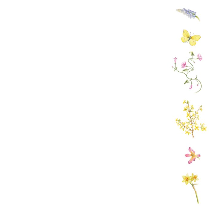 Janneke Brinkman | Paaskaart | fleurig