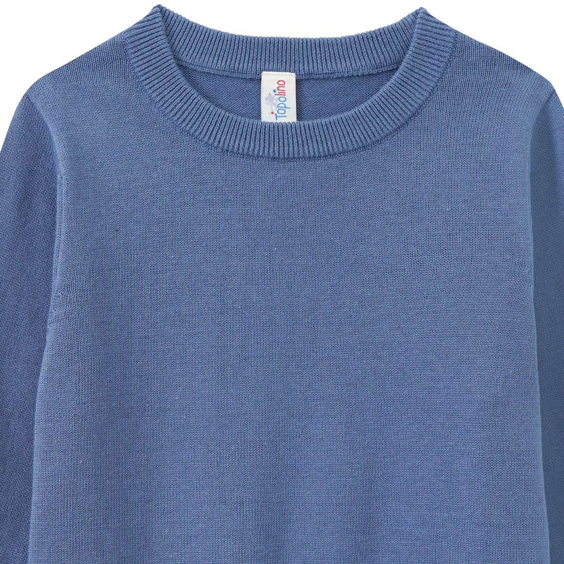 Topolino Jungen Pullover aus Feinstrick blau