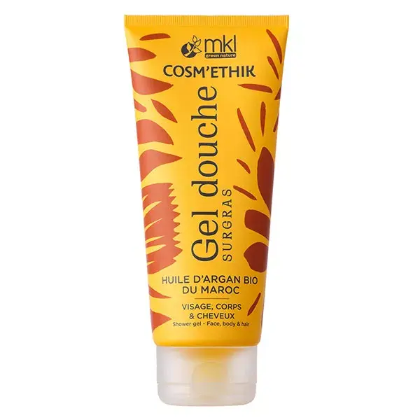 Gel de Banho MKL Green Nature Cosm'Ethik com Óleo de Argan Marroquino 200ml