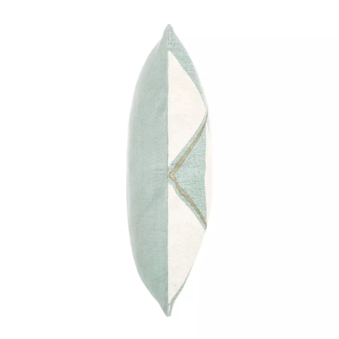 Housse de coussin carrée coton (40 x 40 cm) Geom Or