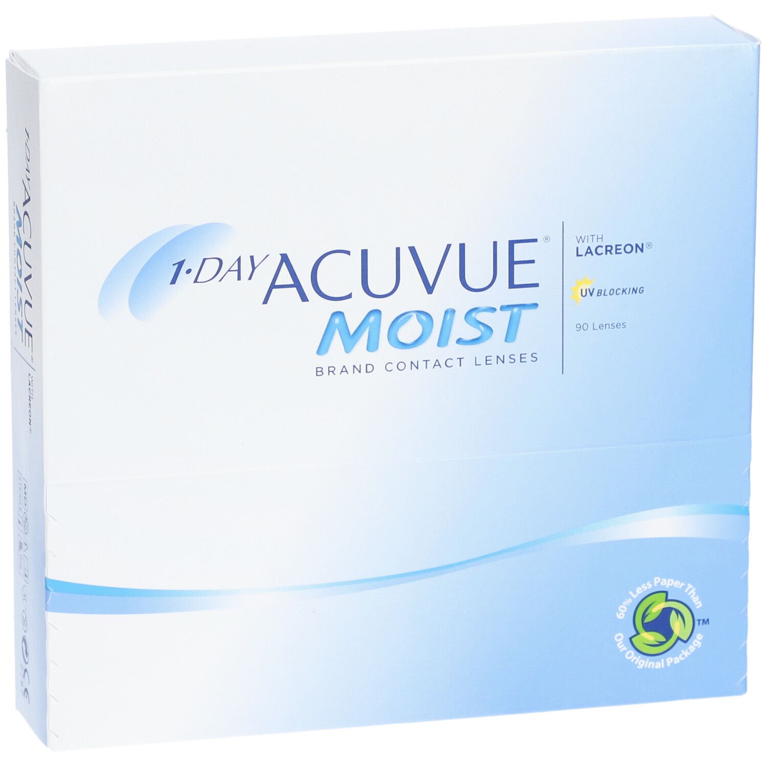 Acuvue® 1-Day Moist mit Lacreon® Basiskurve 8.5 Tageslinse