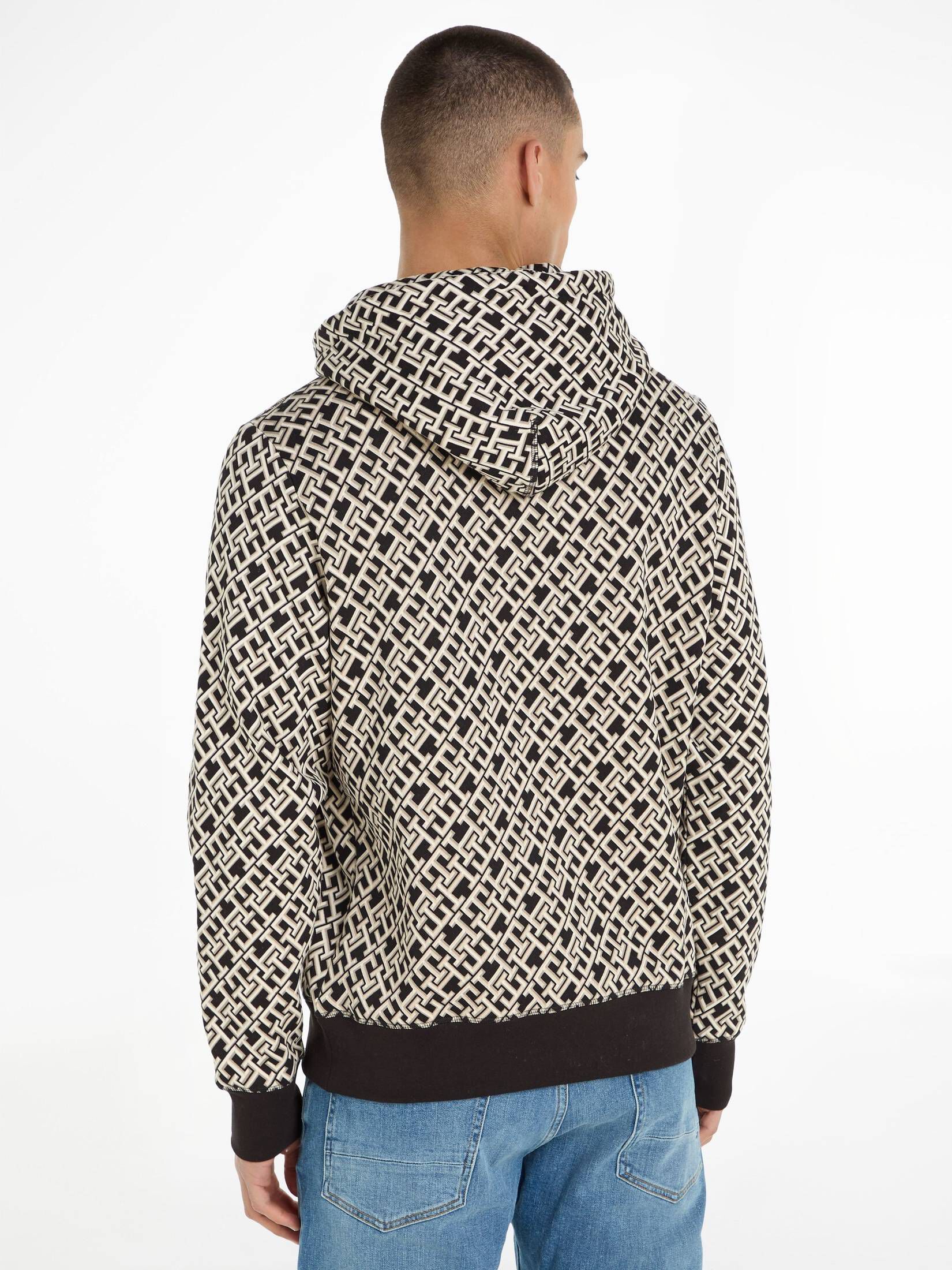 Tommy Hilfiger| Herren Hoodie AOP MONOGRAM