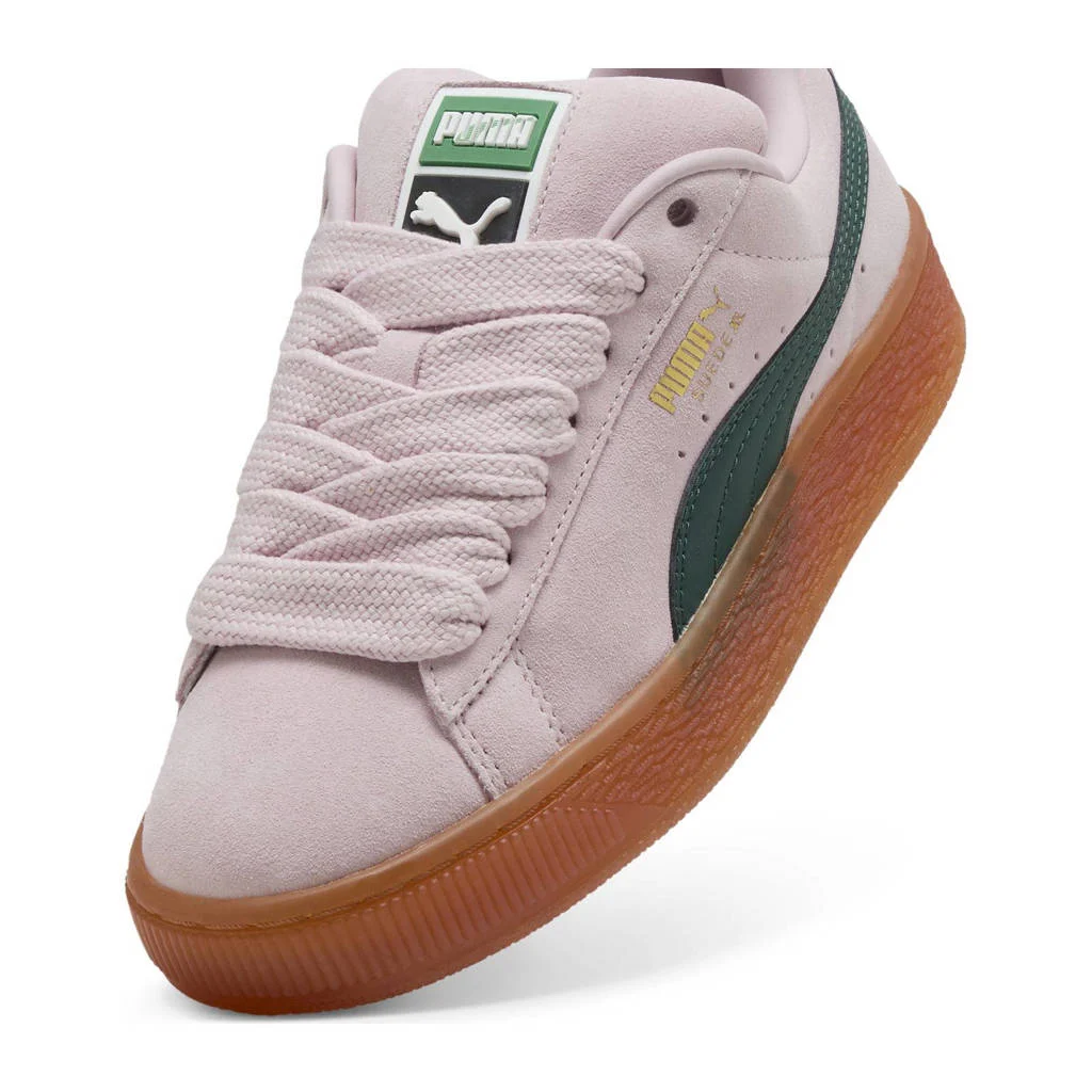 Puma Suede XL Jrsneakers lichtroze/groen