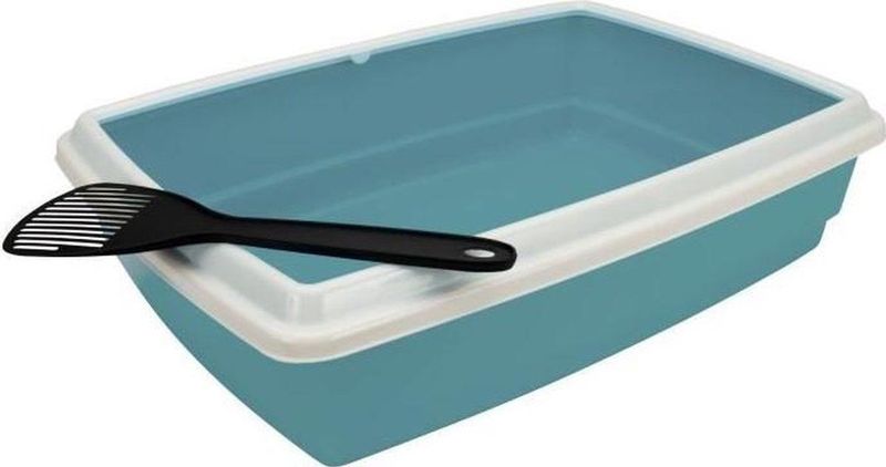 Agrobiothers Kattenbak met rand en schep 54 cm