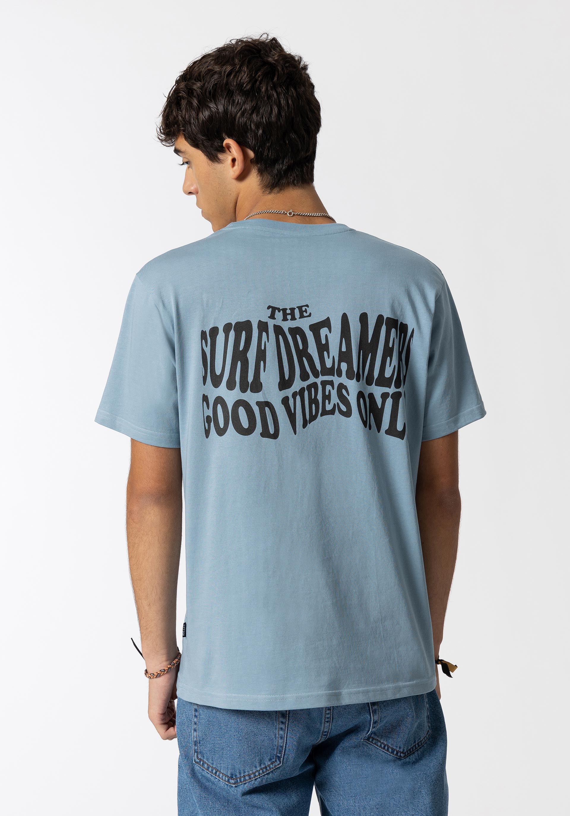 T-shirt com Estampado nas Costas