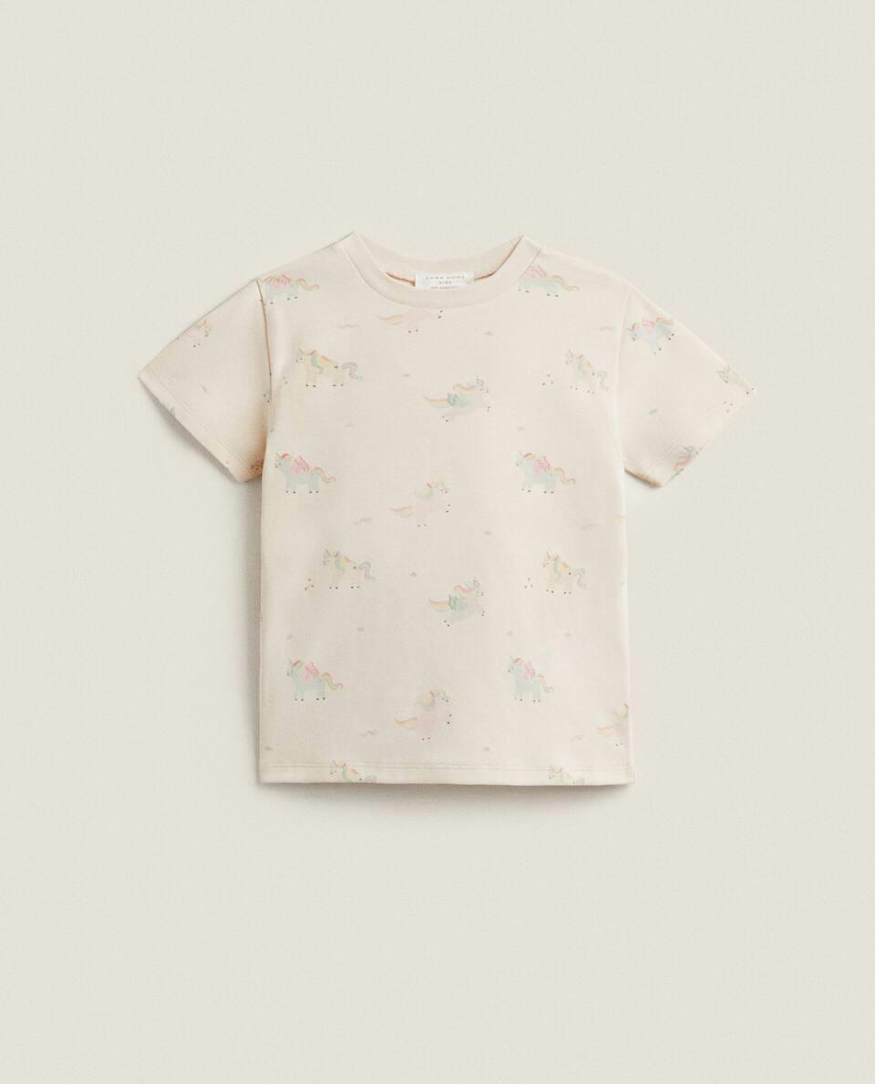 Conjunto de pijama infantil unicórnio