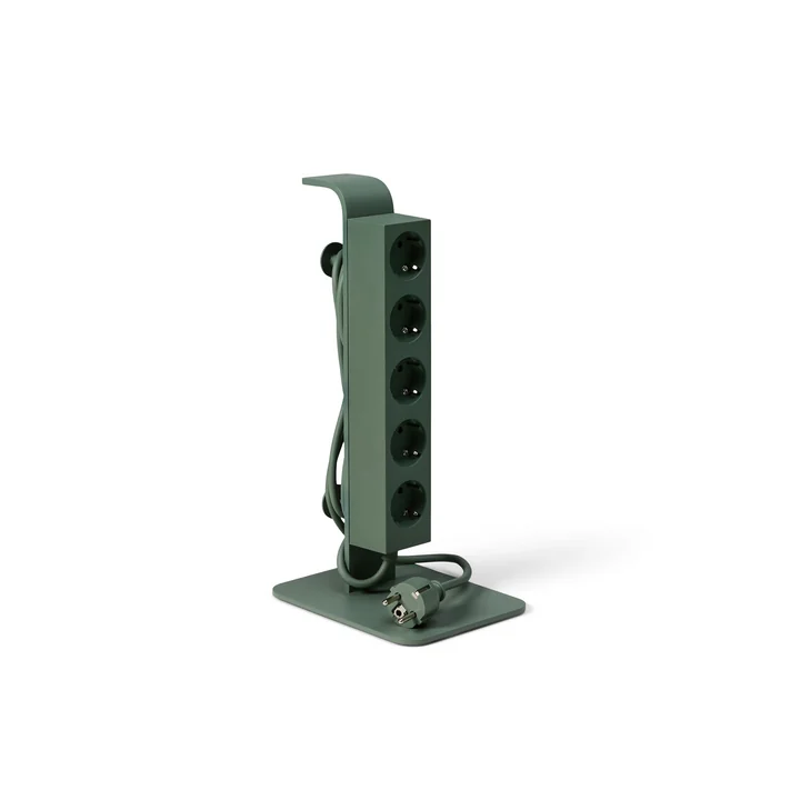 Pedestal - Power Beam, 2 Meter Mehrfachsteckdose, bubble gum