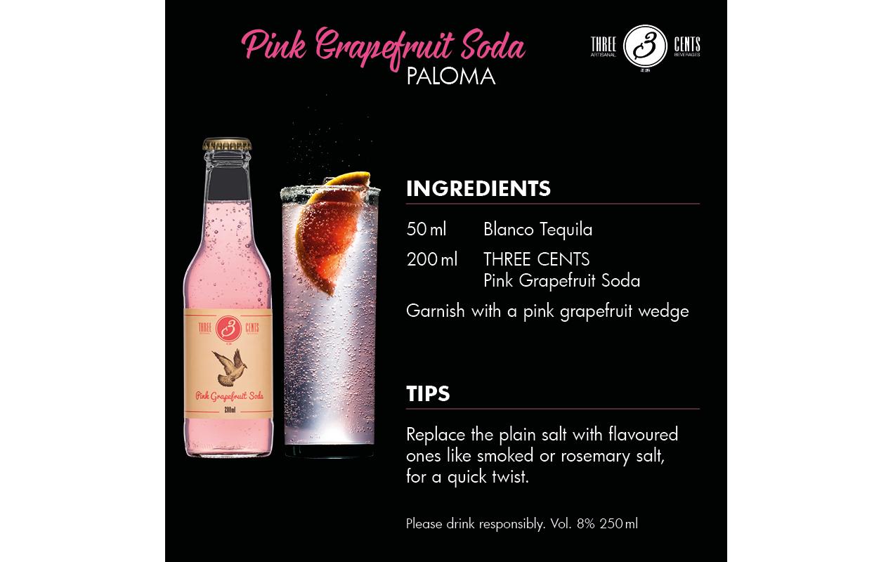 Soft-Drinks Pink Grapefruit Soda 6 x 0.2 lErfrischungsgetränk mit Geschmack nach Pink Grapefruit