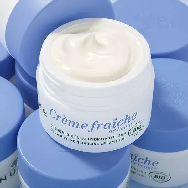 Nuxe Crème Fraîche de Beauté® Creme Rico Radiance Orgânico 48H 50ml
