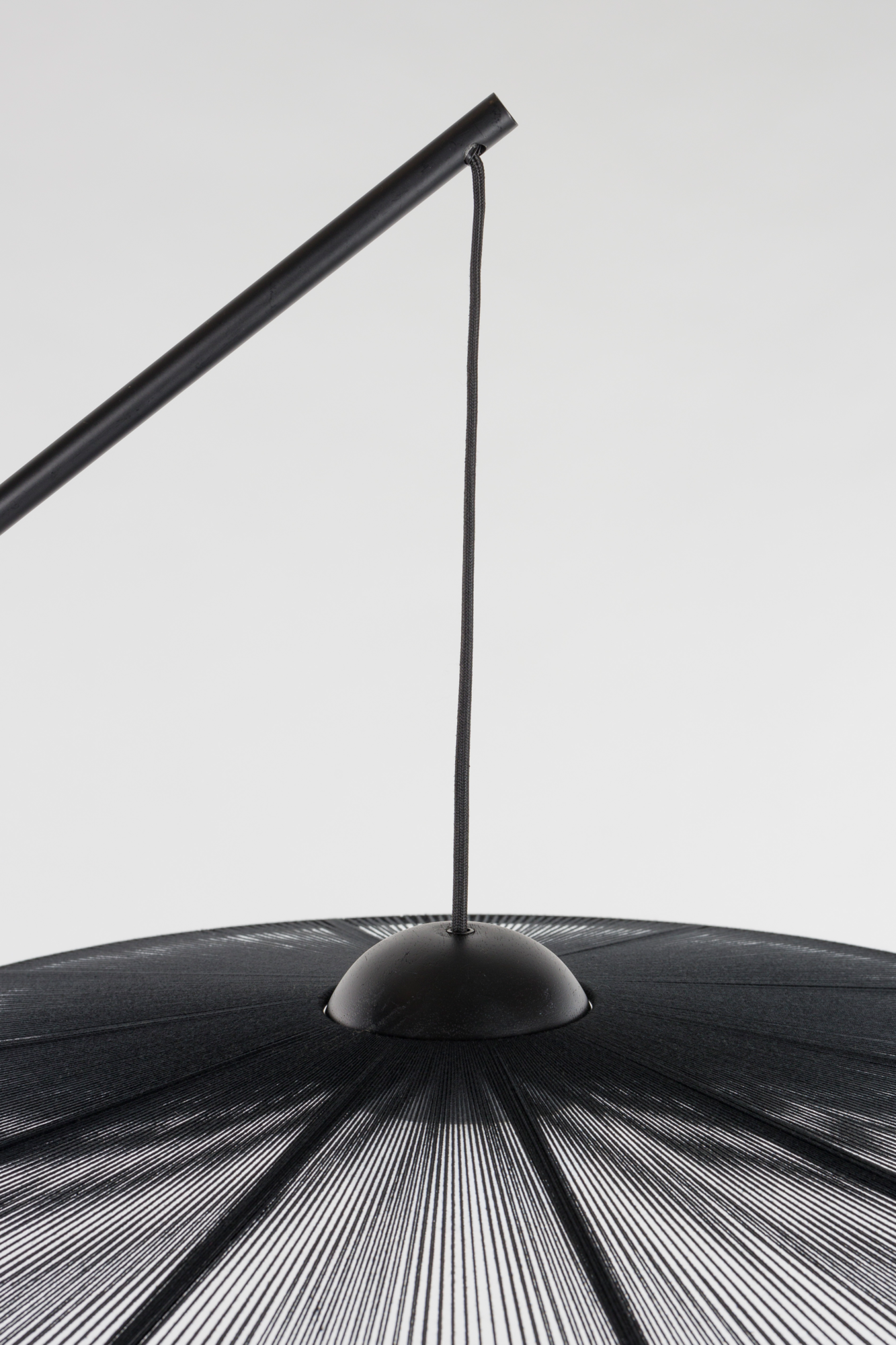 Vloerlamp Belle zwart
