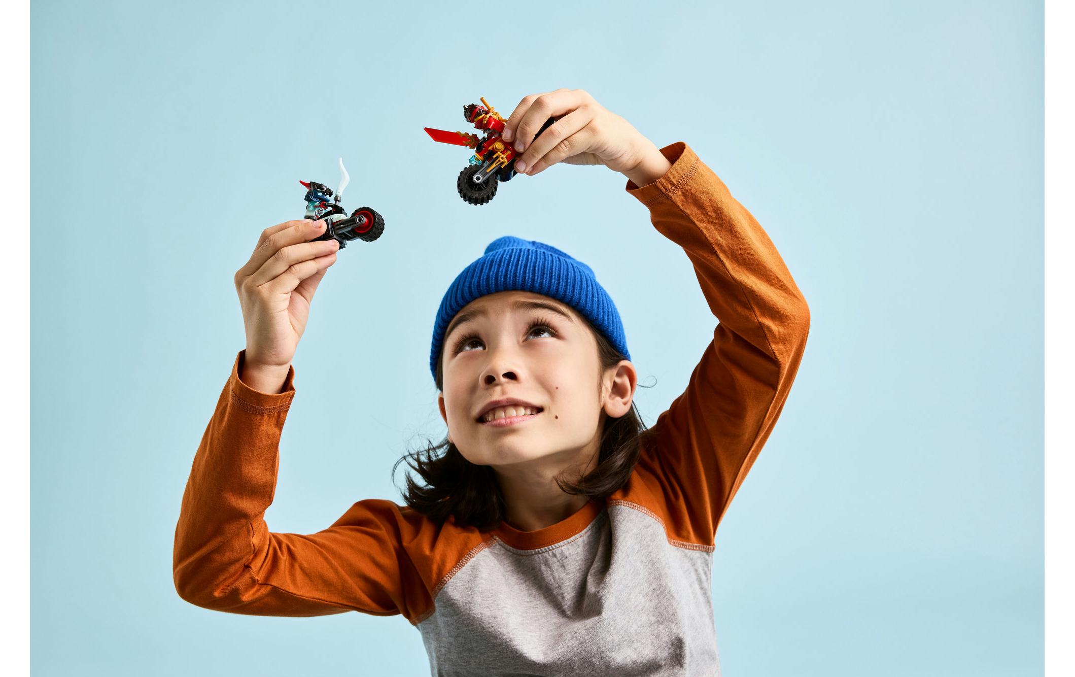 DreamZzz Kais Motorradrennen 71838Spielzeugmotorräder für Kinder