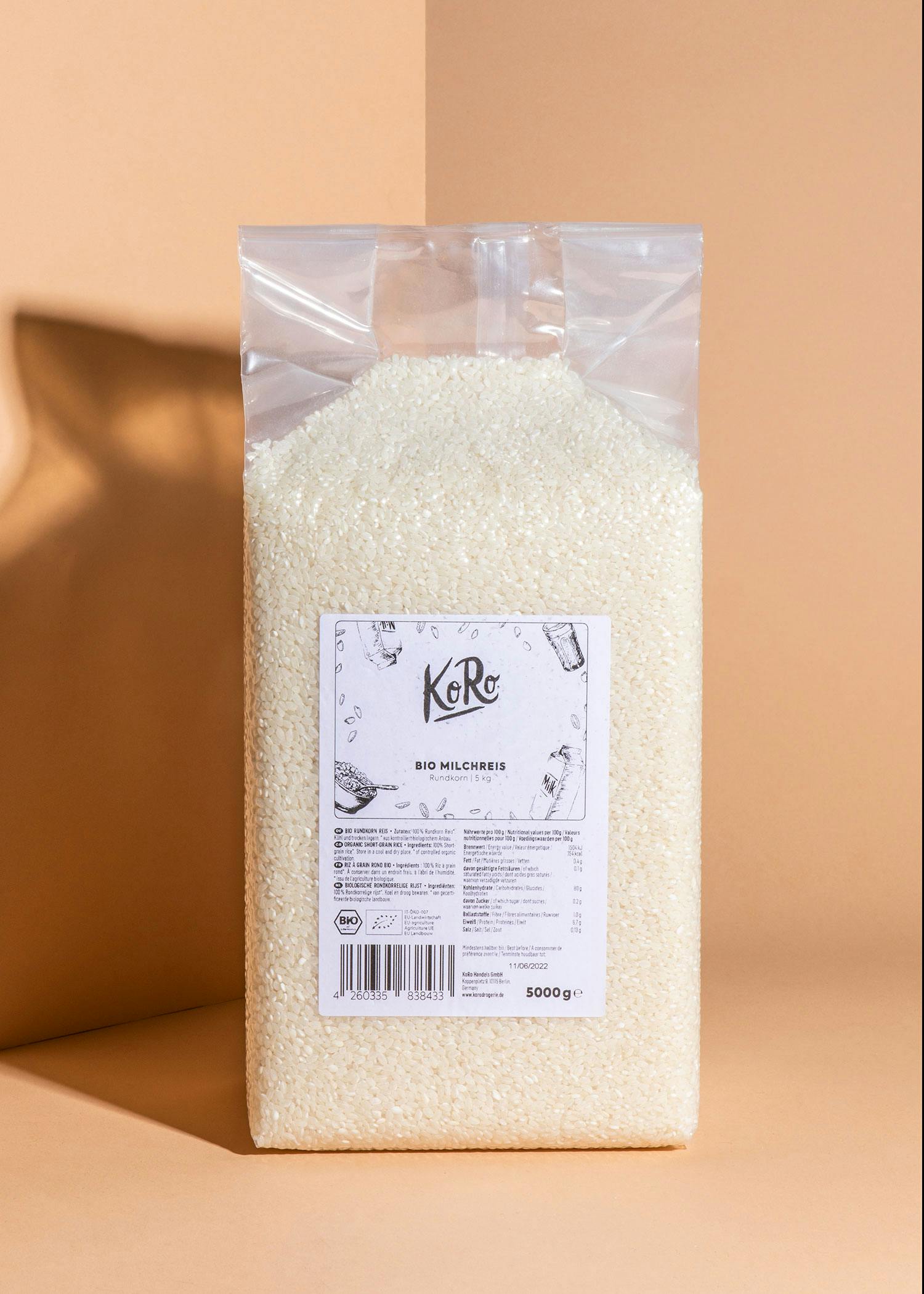 Bio Milchreis 5 kg