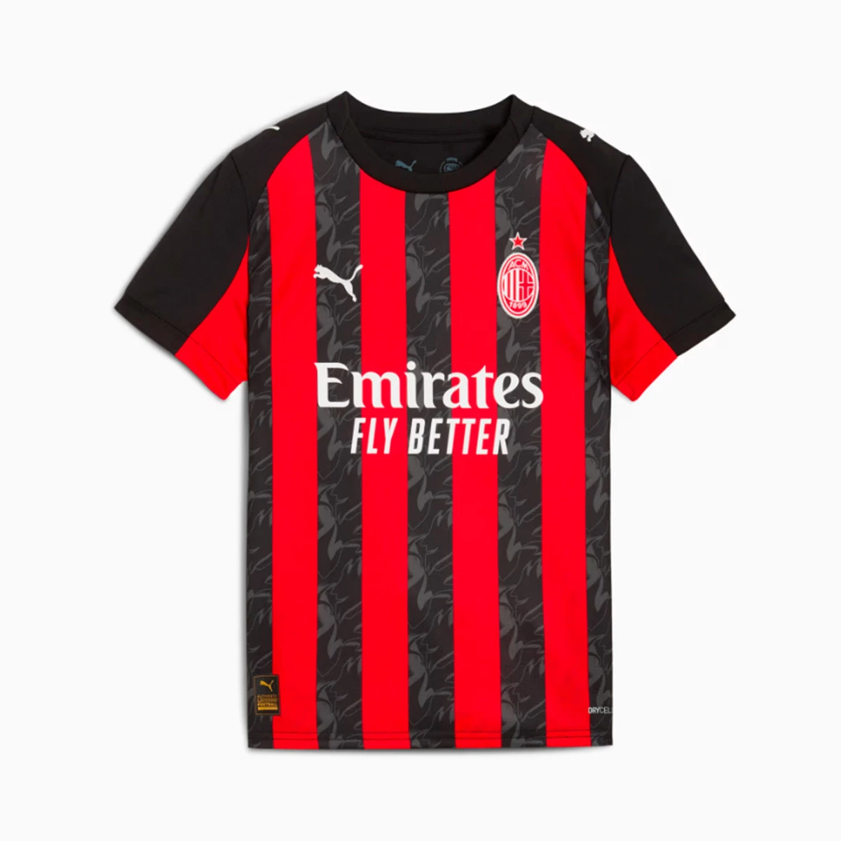 Camisola Puma AC Milan Primeiro Equipamento 2025-2026 Criança
