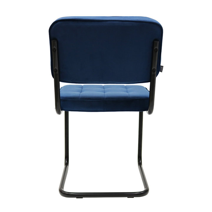 Stoel Velvet - Ivy Donker Blauw