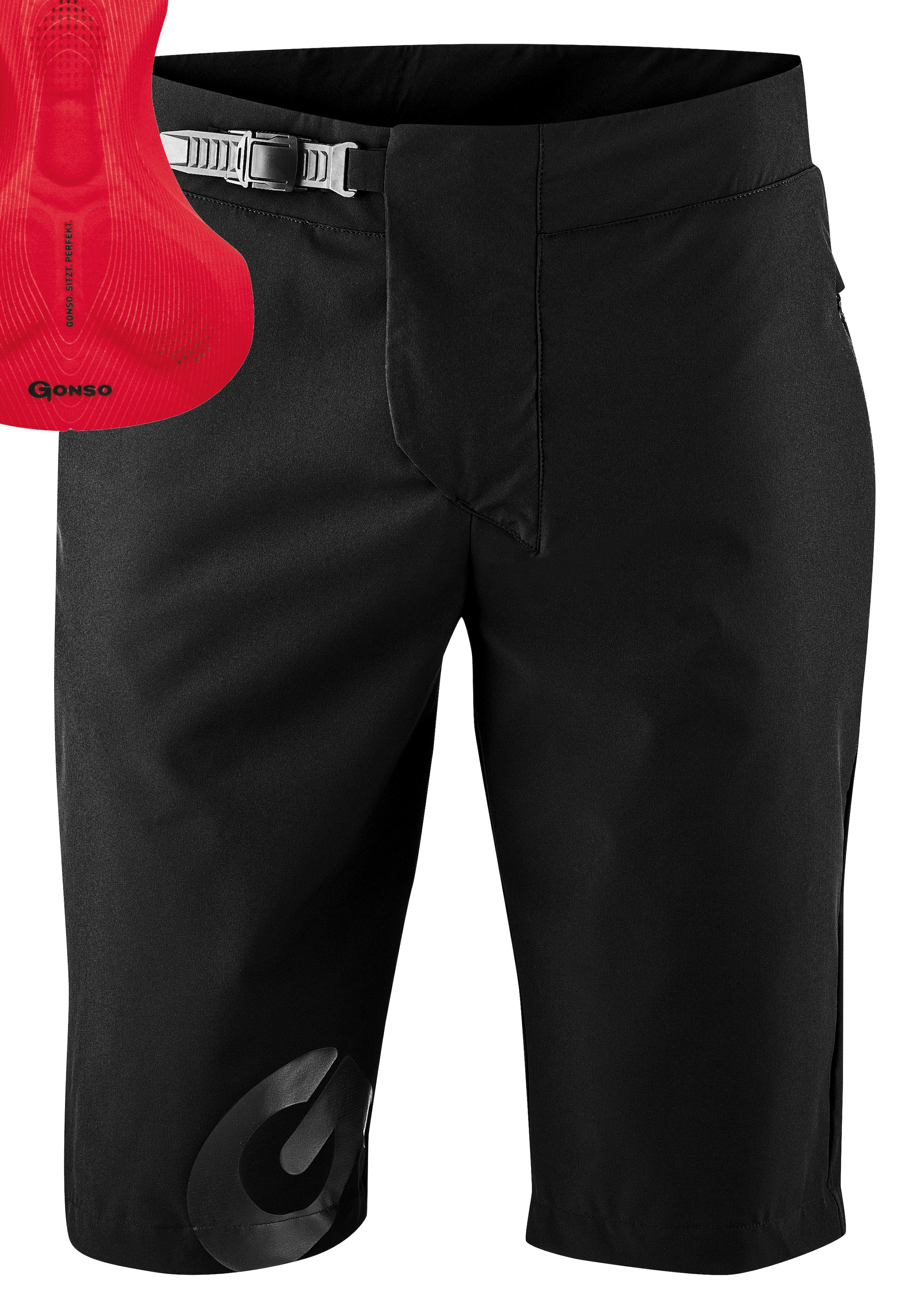 Gonso Fahrradhose »Sitivo Shorts«  Bikeshorts mit innovativem Sitzpolsterkonzept