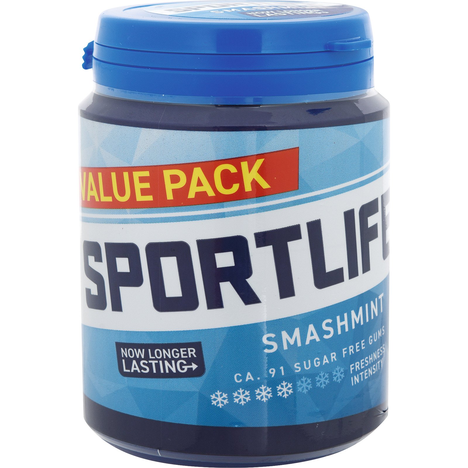 Sportlife Kaugummi Smashmint 136 g