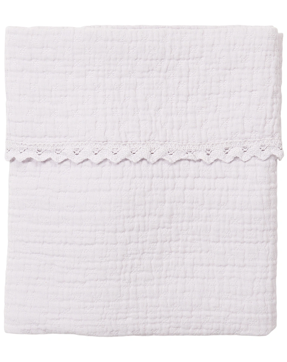 Kinderdecke LACE ELBA (100x150) in lila