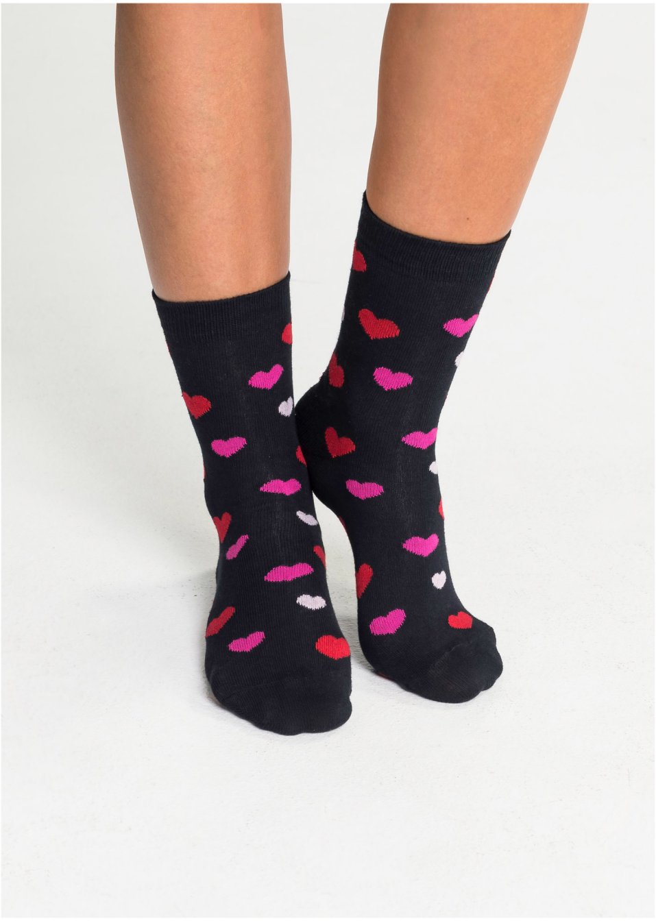 Lot de 6 paires de chaussettes femme coton
