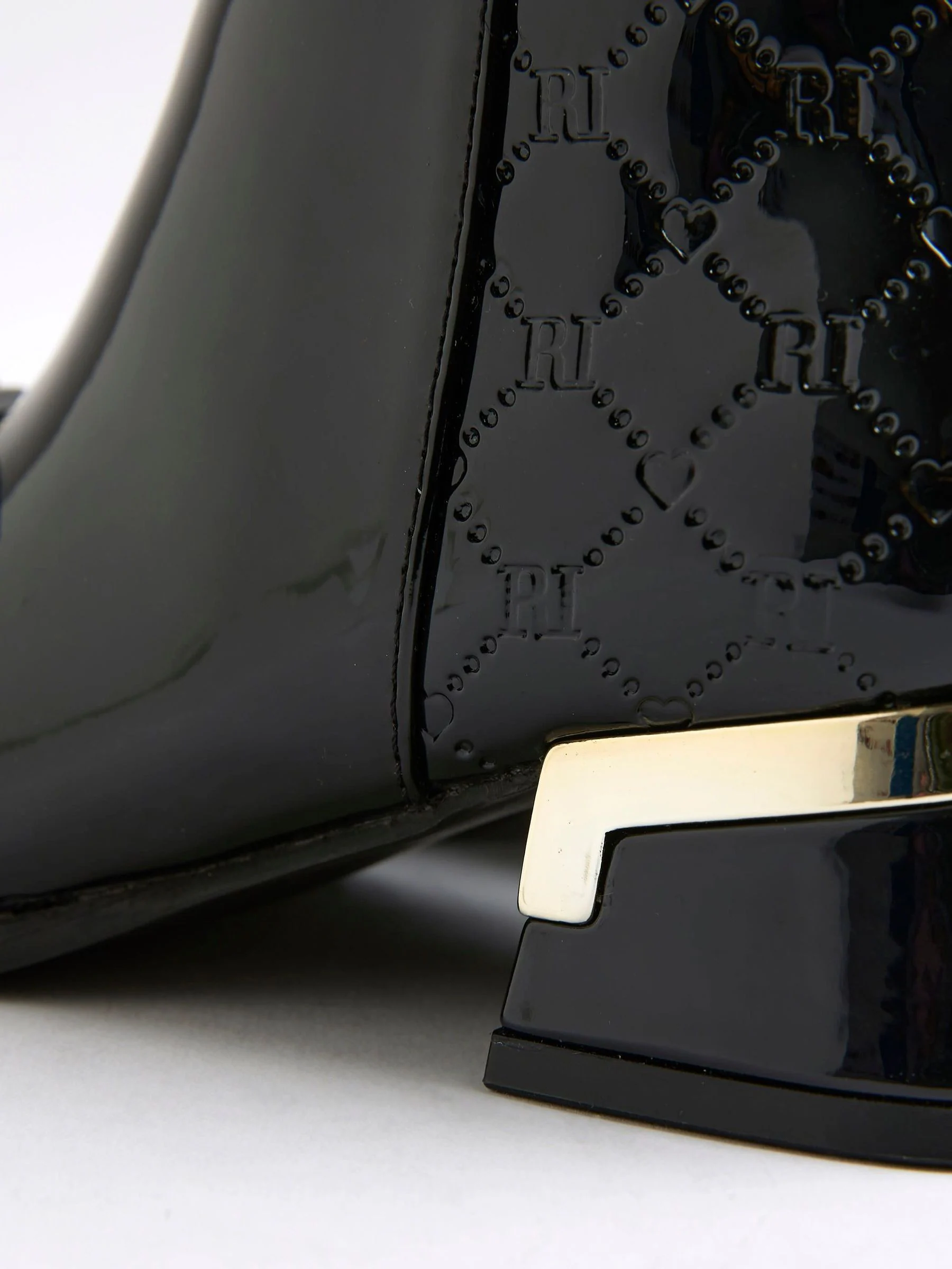 River Island Bow Front Heeled Boots