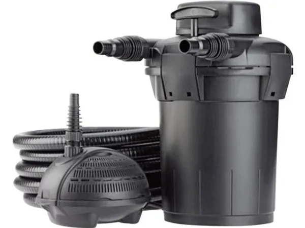 Pontec 57147 Pondopress 15000 Trykfilter Med UVC-klaringsenhed 2500 l/h