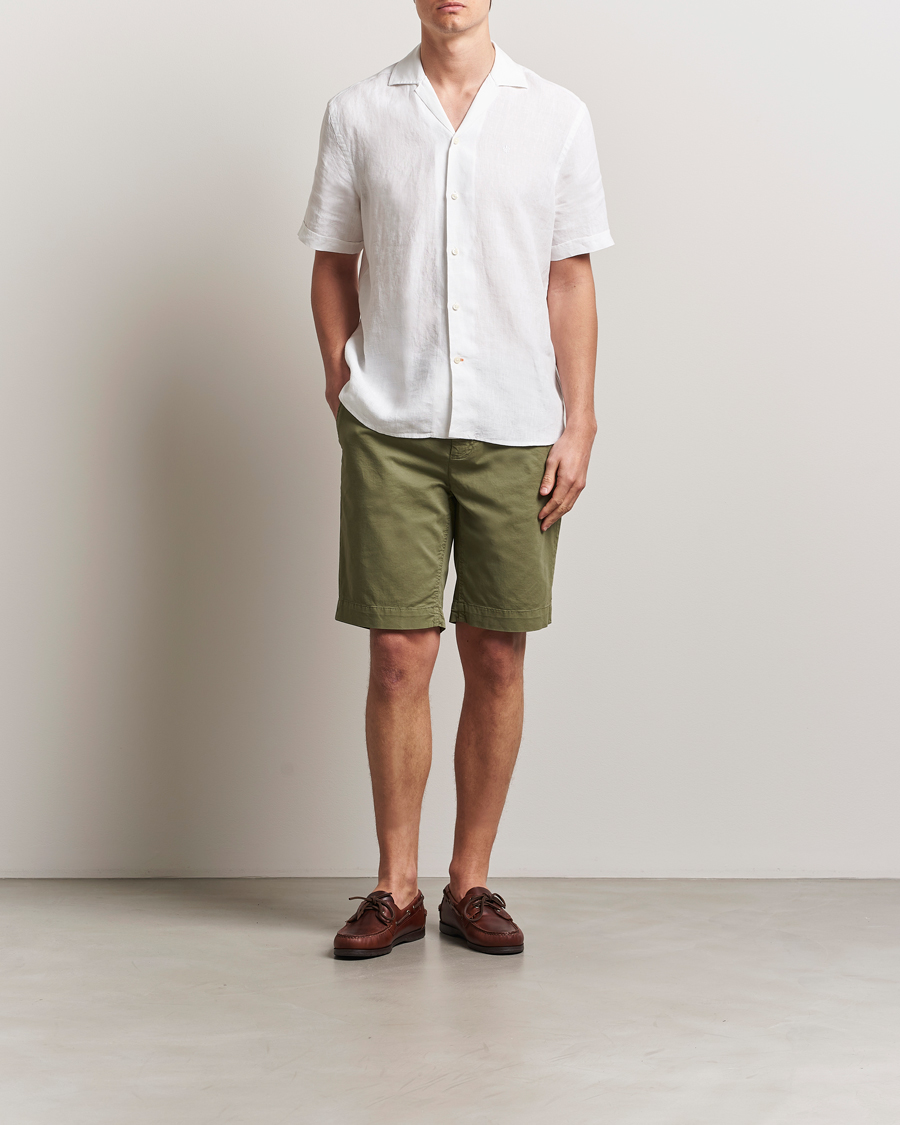 Morris Jefferey Summer Chinos Shorts Olive