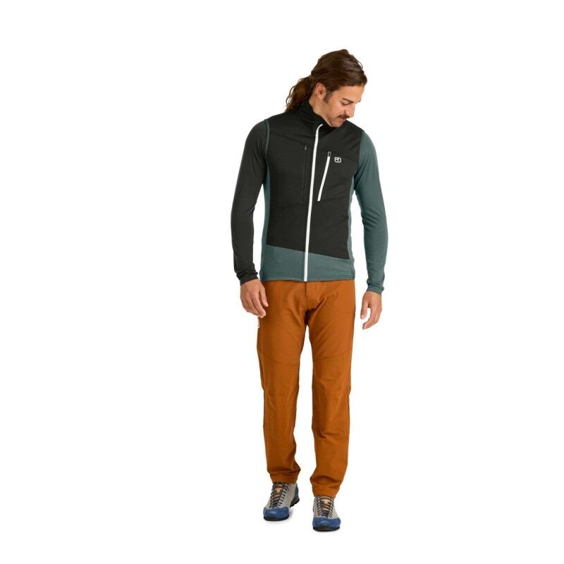 Fleece Grid Vest - Veste sans manches homme