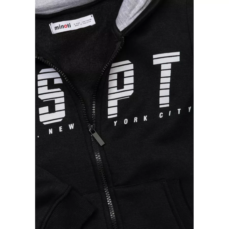 MINOTI Sweatjacke Schwarz
