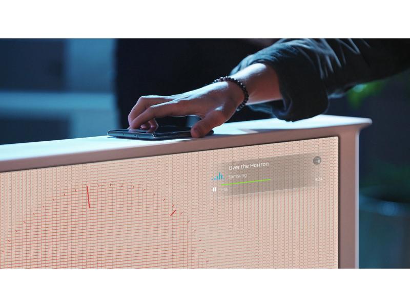 Samsung TV The Serif QE55LS01TBUXZG Cotton Blue The Serif 2020