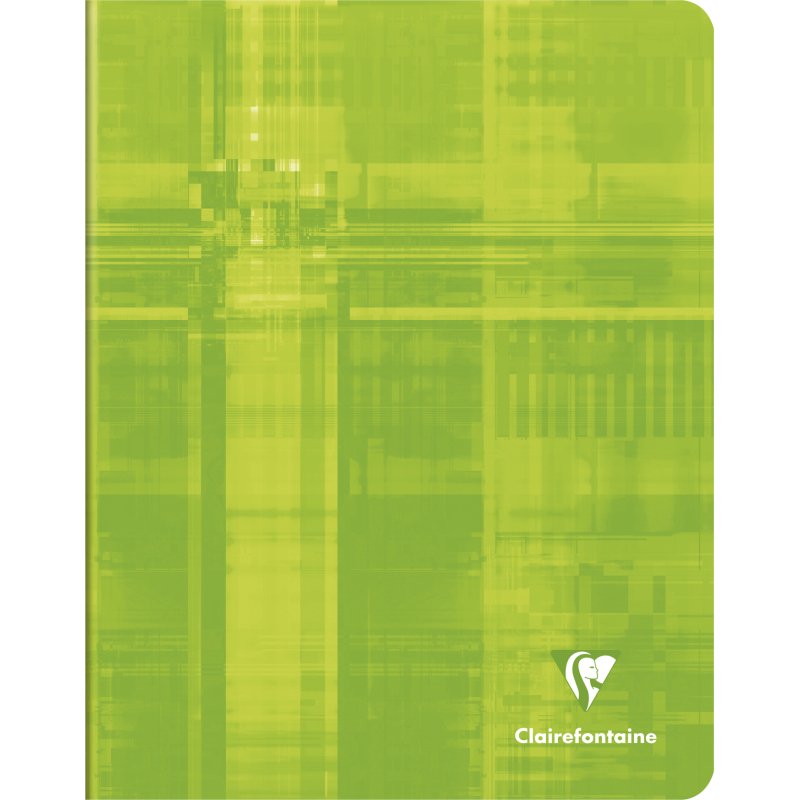 Cahier piqué Clairefontaine Metric 16,5 x 21cm assorti - grands carreaux - 96 pages