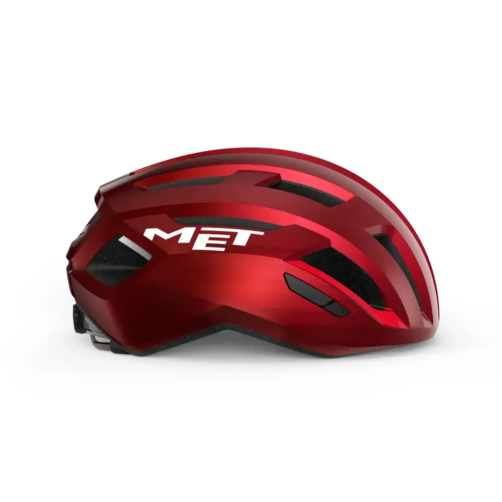 MET Vinci MIPS Race Fietshelm Rood Metallic