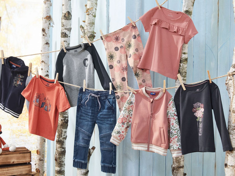 Jeans voor jongens, elastische taille, katoen, polyester en elastaan