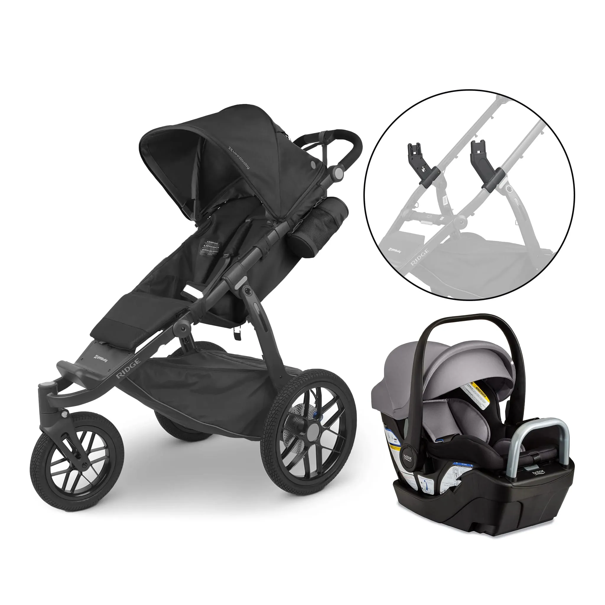 Poussette Ridge + Adaptateur Ridge + Siège d'Auto Willow™ S - Jake
