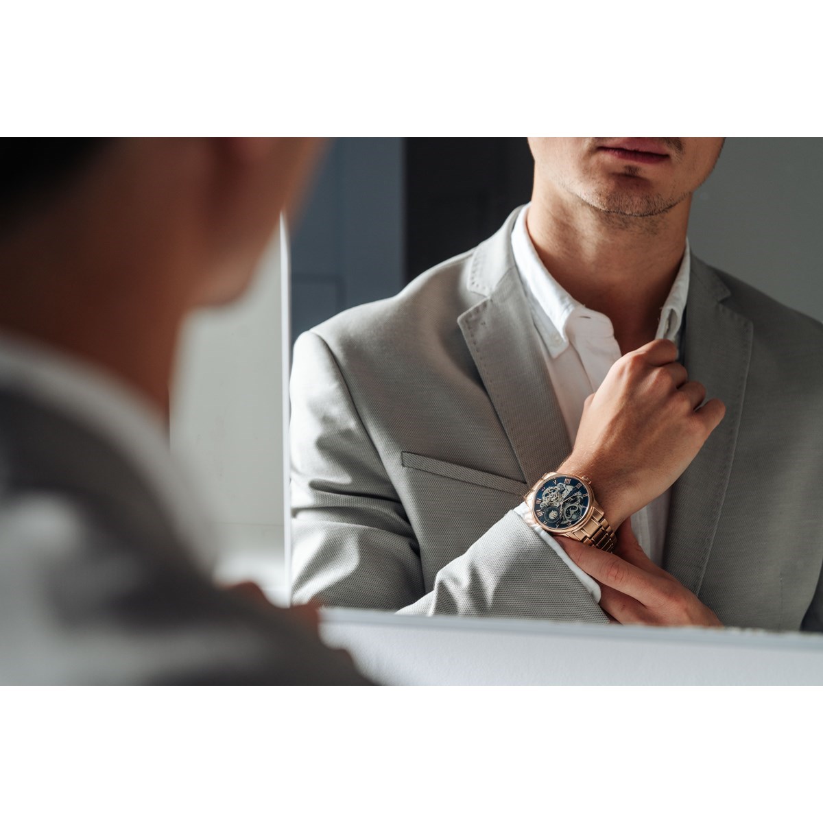 Montre automatique acier inoxydable Earnshaw LONGITUDE