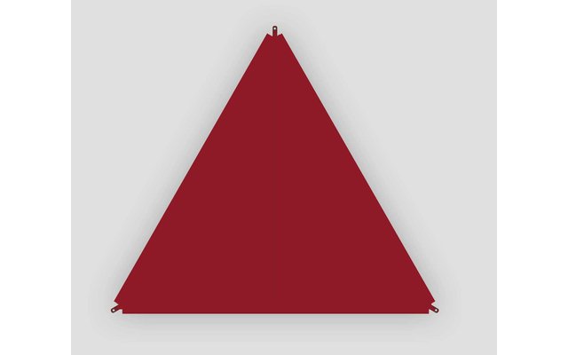 Bent Sonnensegel Zip-Protect Canvas Single mit Reißverschluss-Abdeckklappen