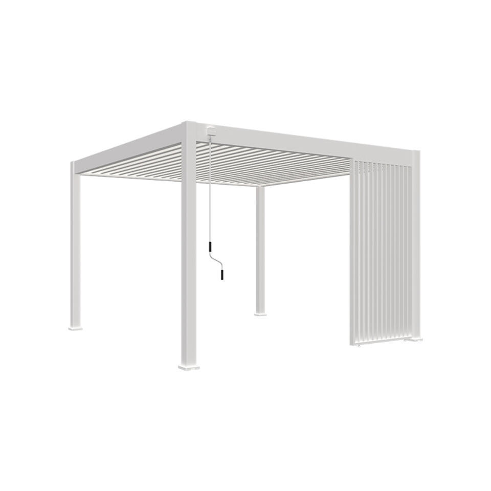 Orion verticaal louvre shutter paneel 1,2 meter wit