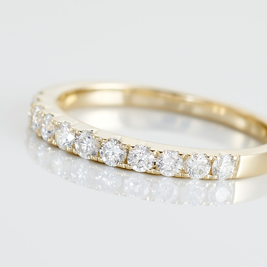 Alliance Pristina Or Jaune Diamant