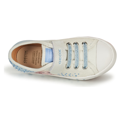 Geox - JR CIAK GIRL - Blanc / Bleu