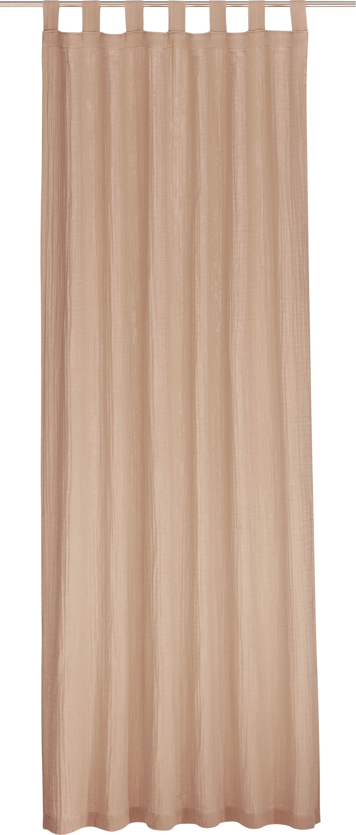 SOFIE Fertigvorhang blickdicht - Rosa / B: 150.0 cm x H: 260.0 cm