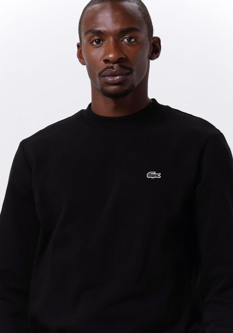 LACOSTE zwarte lacoste trui sh9608 sweatshirt