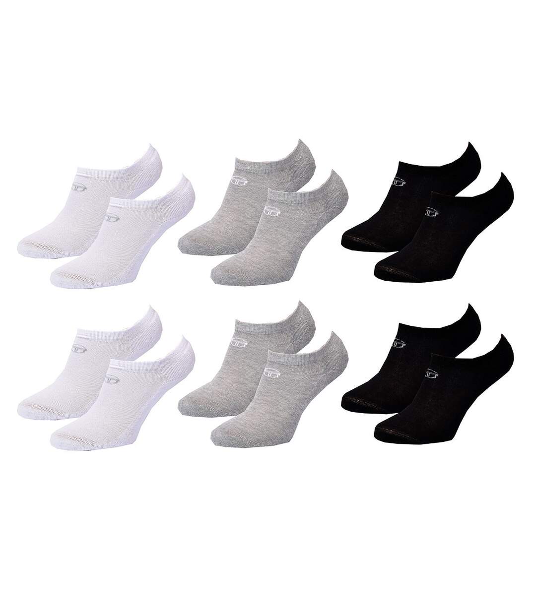 Chaussettes Femme SERGIO TACCHINI Socquettes Tiges courtes Sport Pack de 6 Paires WOMEN SNEAKER BOUCLETTE 2862