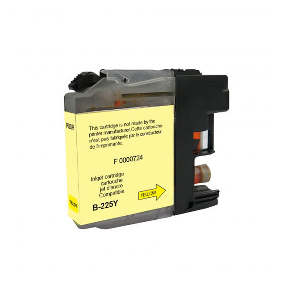 Cartouche Brother LC225XLY - Jaune