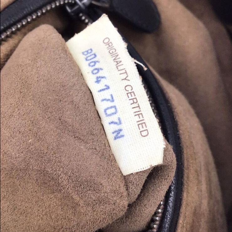 Bottega Veneta Vintage Bottega Veneta Backpack Black