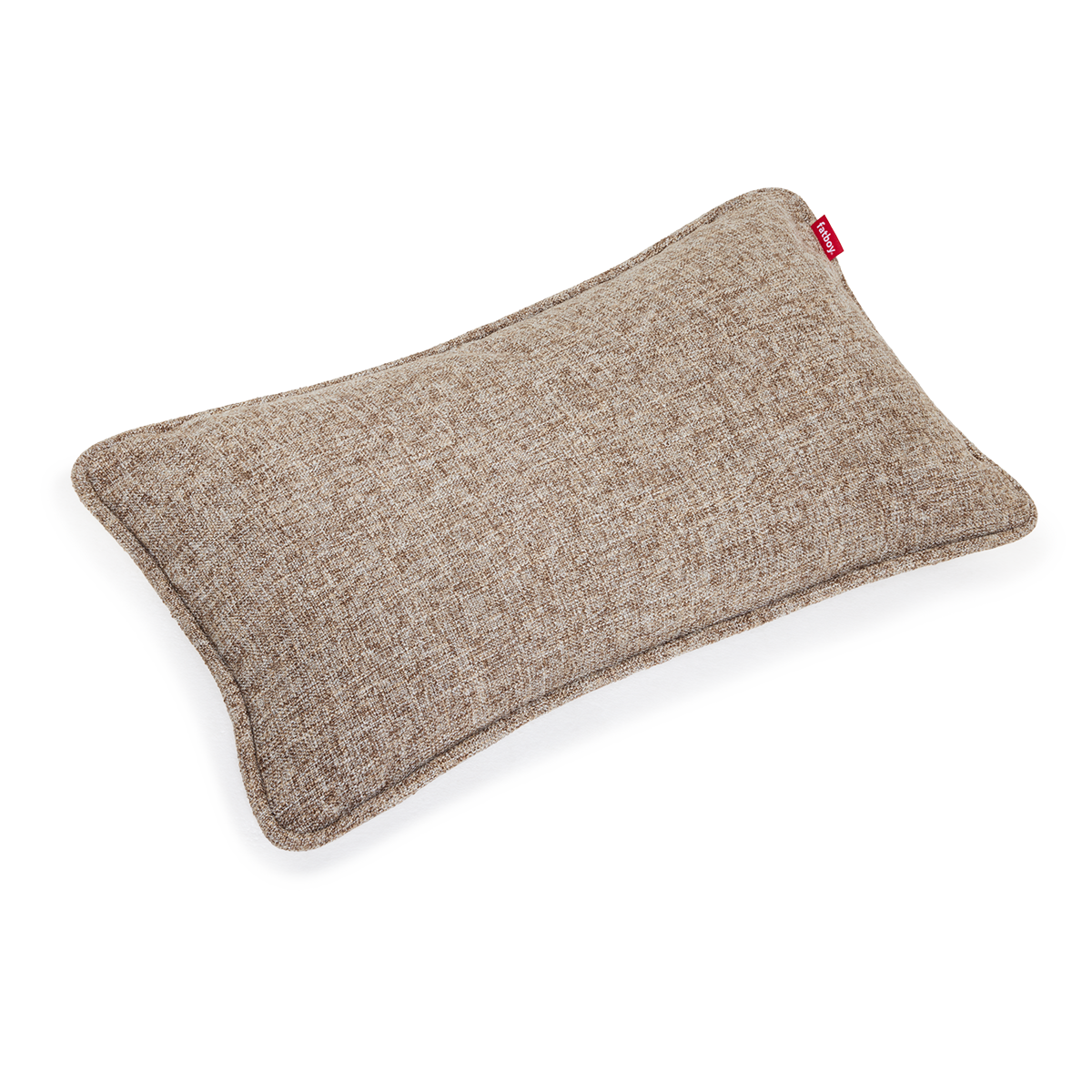 Sierkussen Puff 65x38 cm boucle brown