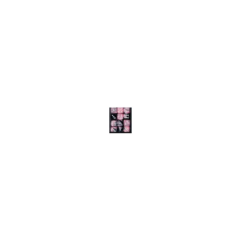 Pack de 36 dés D6 * gemini * ROSE & NOIR