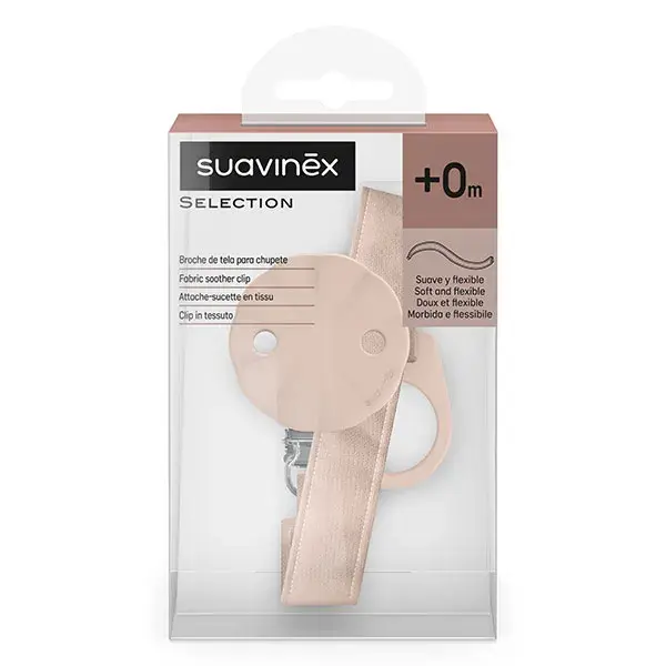 Suavinex, Wonderland, Prendedor de Chupeta - Rosa Wonderland