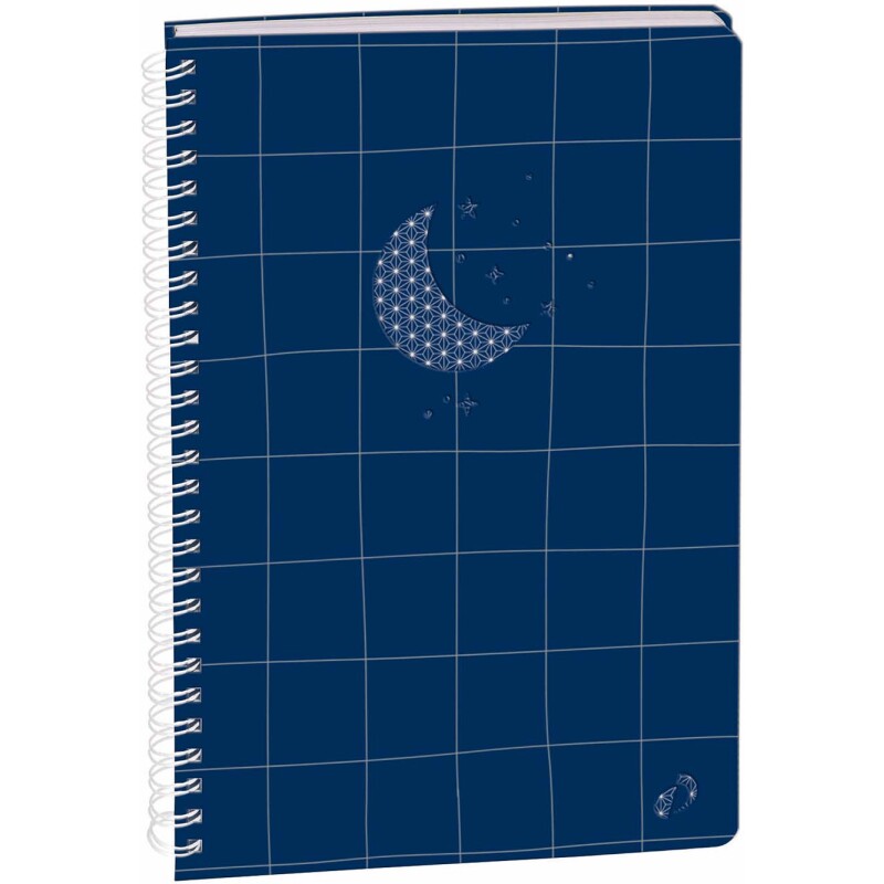 Quo Vadis - Carnet de notes - Spiralé - Authentik - Multicolore - Pages Points (dots) et lignées - 15x21 cm